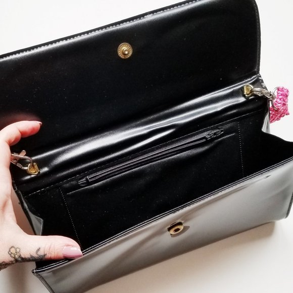 Refashioned 80's Crossbody Bag (or clutch) - Picture 3 of 7